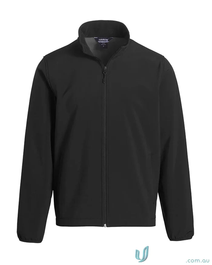 Black zip-up jacket from Alta Jacket collection, perfect for uniforms and workwear