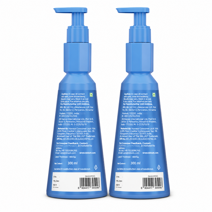 Anti-Dandruff Shampoo For a Clear & Healthy Scalp 300 ml(Pack of 2)
