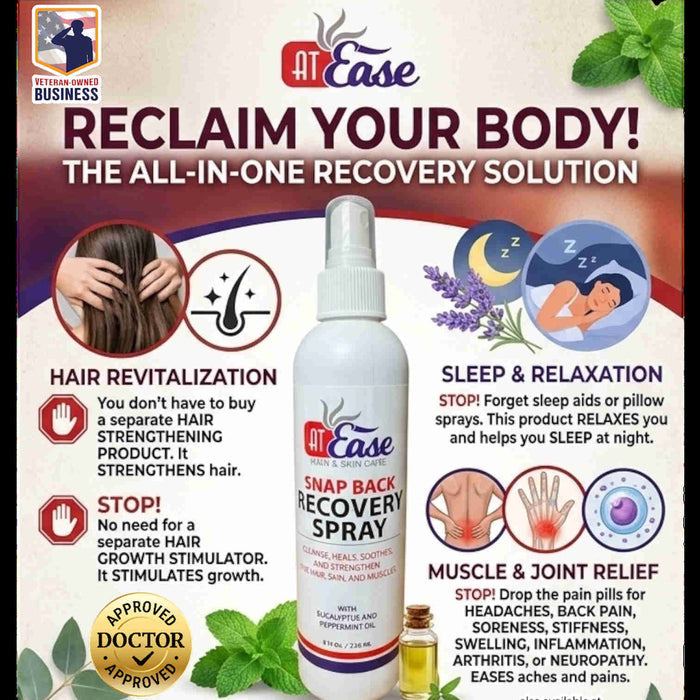 AT Ease “Snap Back” Recovery Spray