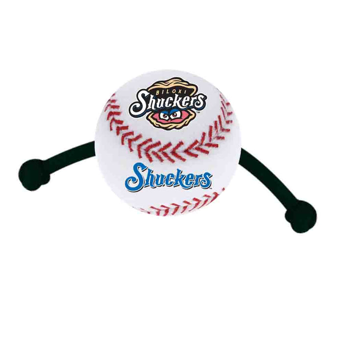 Biloxi Shuckers Baseball Tug Toy