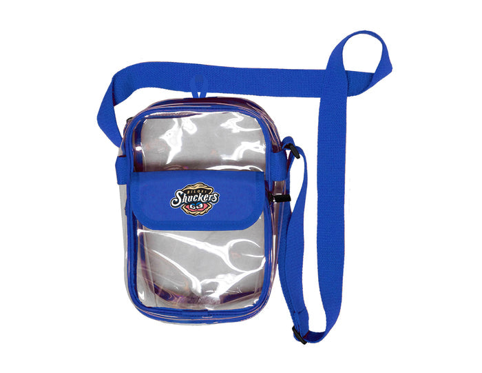 Biloxi Shuckers Clear View Crossbody Stadium Bag