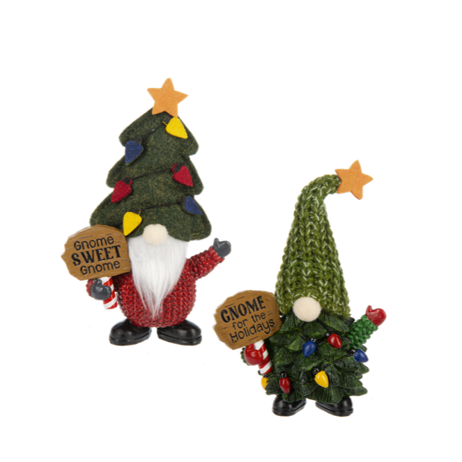 CHRISTMAS TREE Gnome Figurine