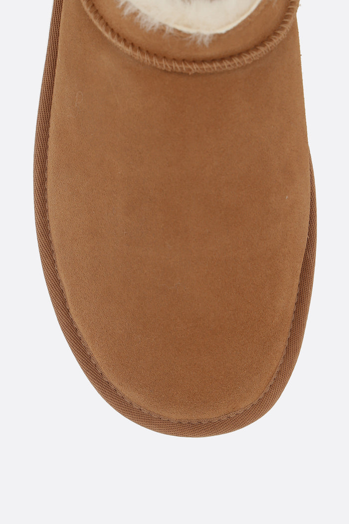 Classic Micro ankle boots in suede