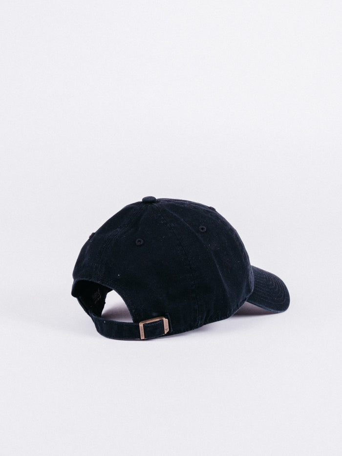 gorra 47' CLEAN UP New York Yankees All Black visera curva ajustable negro baseball