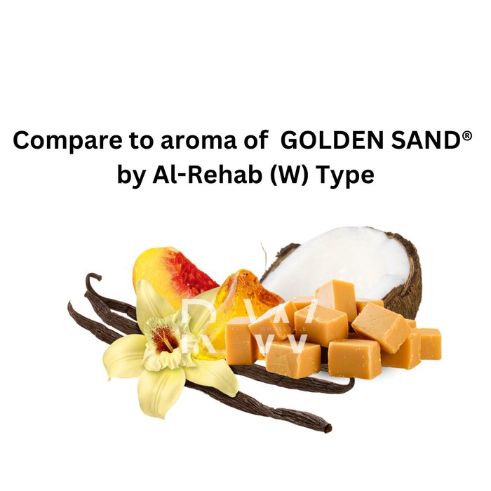 Compare to aroma Golden Sand (U) by Al Rehab ® ~ Body Oil Type