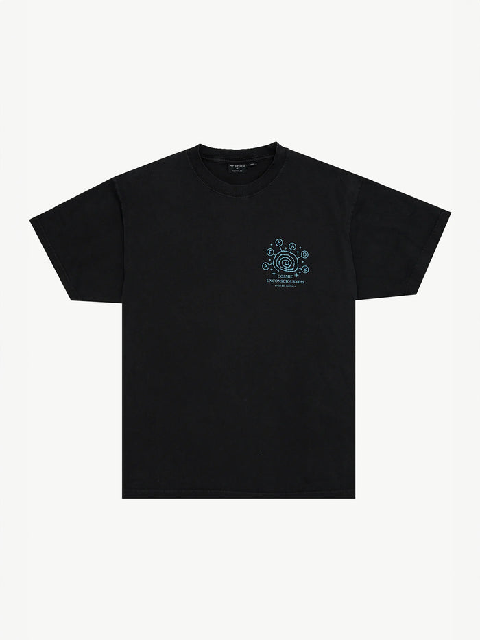 Cosmic Con - Recycled Heavy Weight Boxy Fit Tee | Stone Black-Image 5