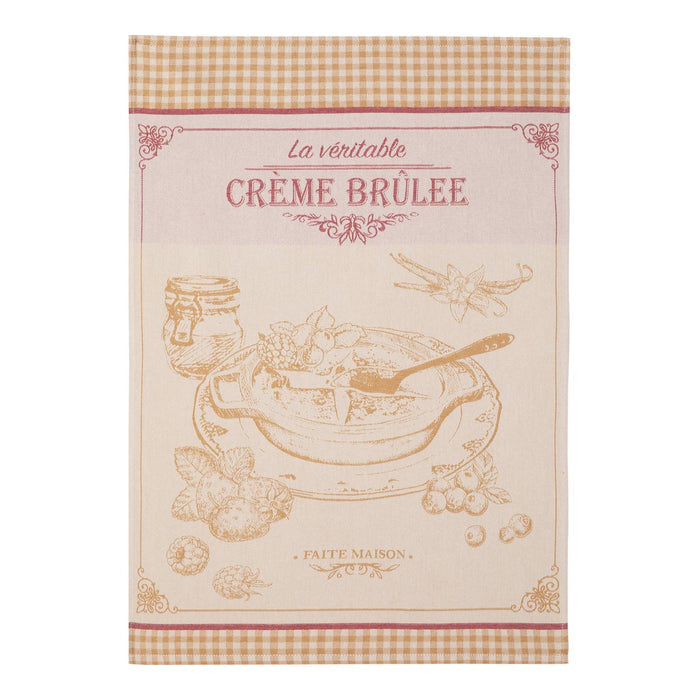 Coucke - Crème Brulee Tea Towel