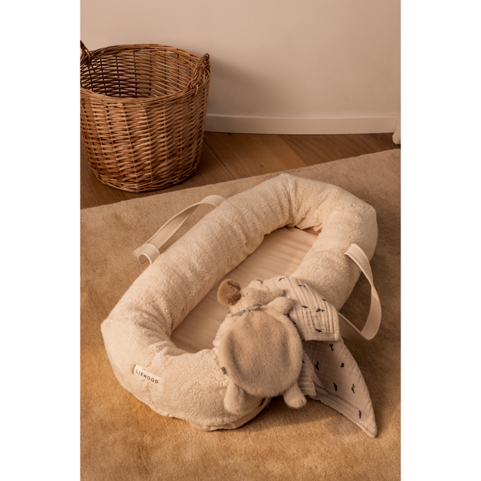 Liewood - Cuddle Cloth - Roy - Elephant/Mist - Lifestyle Cut