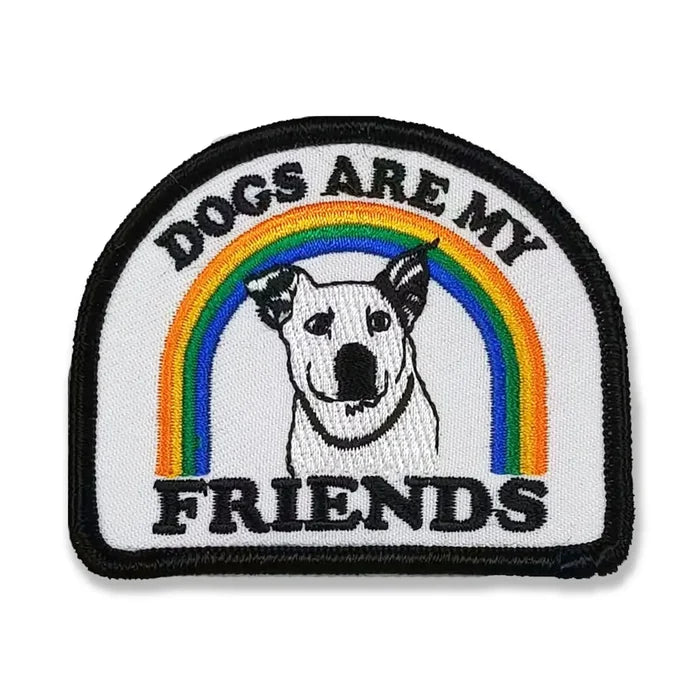 Dogs Are My Friends Patch