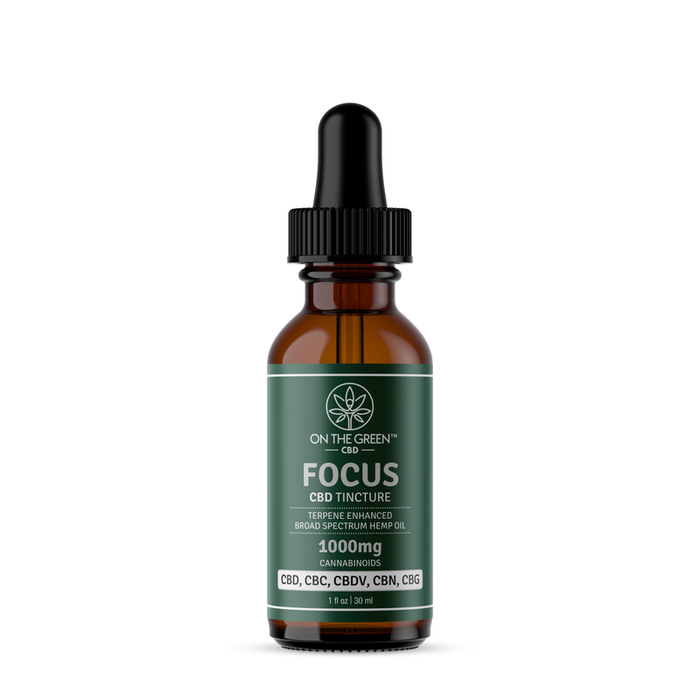FOCUS - DISCONTINUED -Broad Spectrum Tincture 1000 mg | On The Green