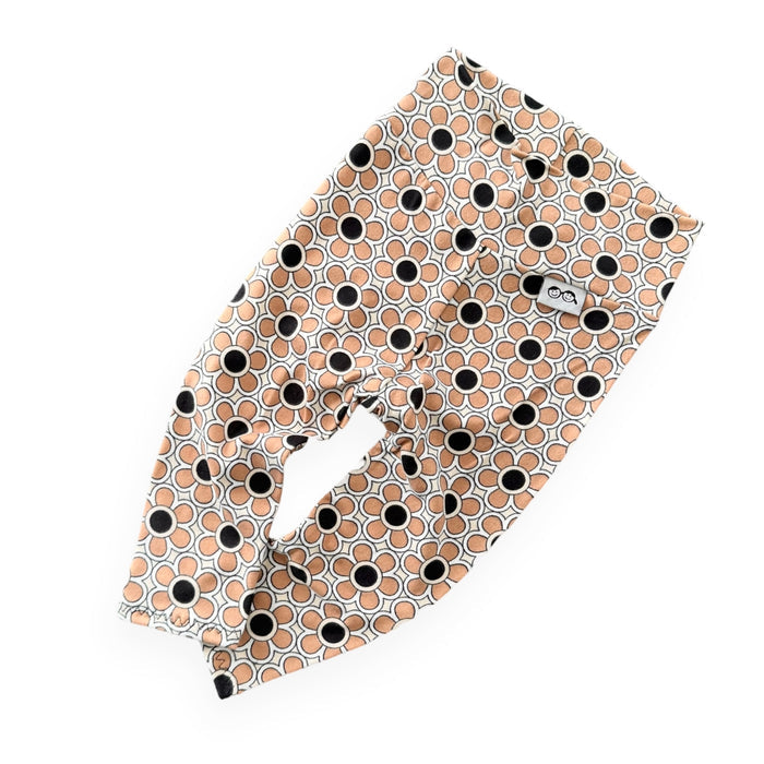 Funky Florals in Cocoa Leggings