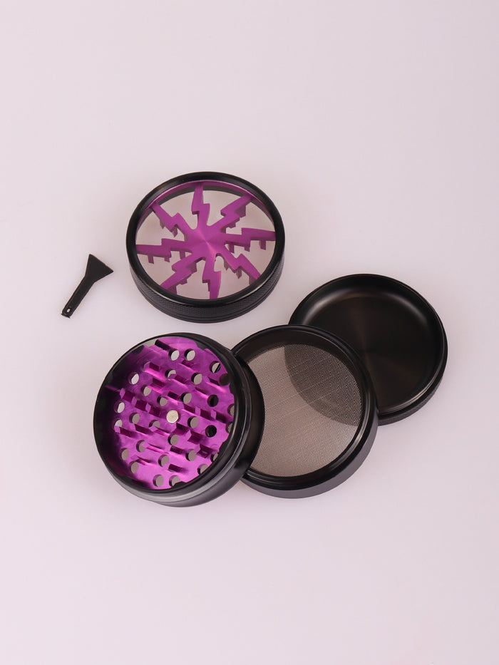 Lightning Grinder 63mm 4pc | Purple-Image 3