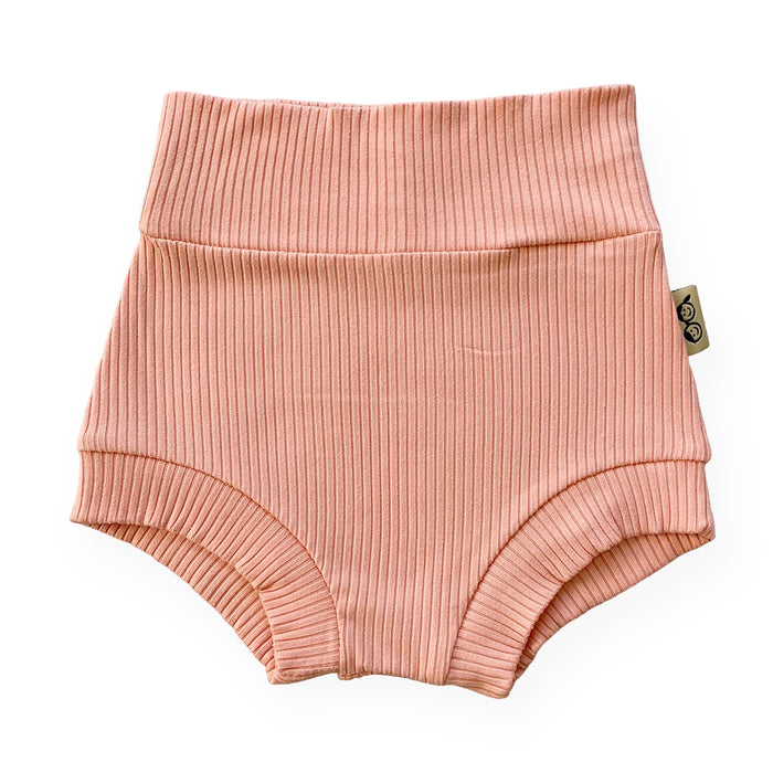 Melon Ribbed Summer Lounge Set