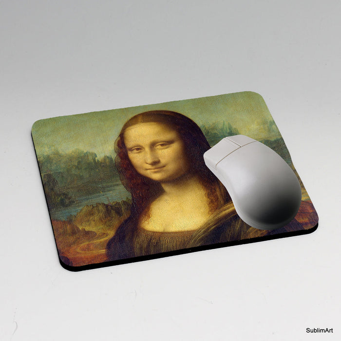 MOUSE PAD: Design La Gioconda - Mona Lisa