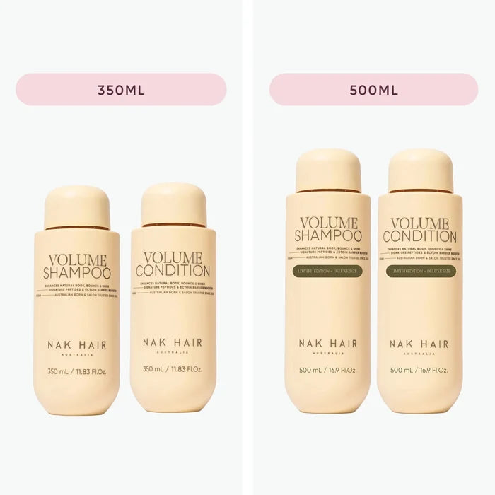 NAK Hair VOLUME 500ml Duo Gift Pack - Supersize