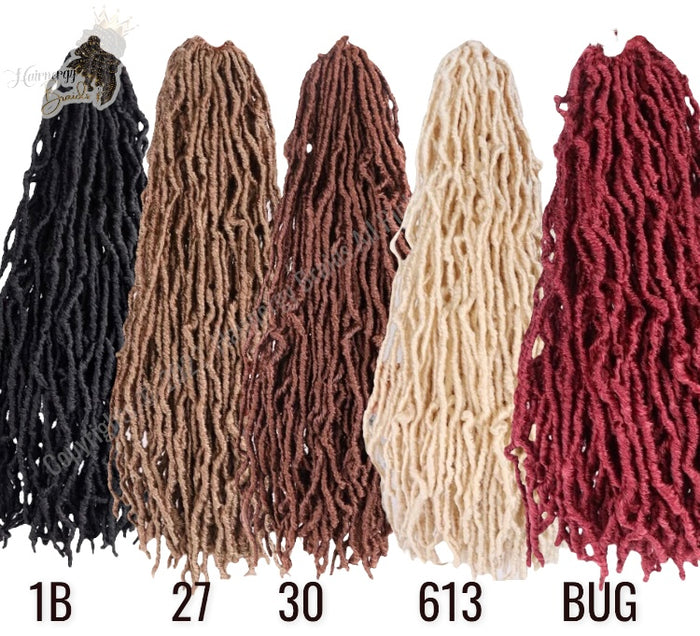NU soft Locs Crochet Hair 18"