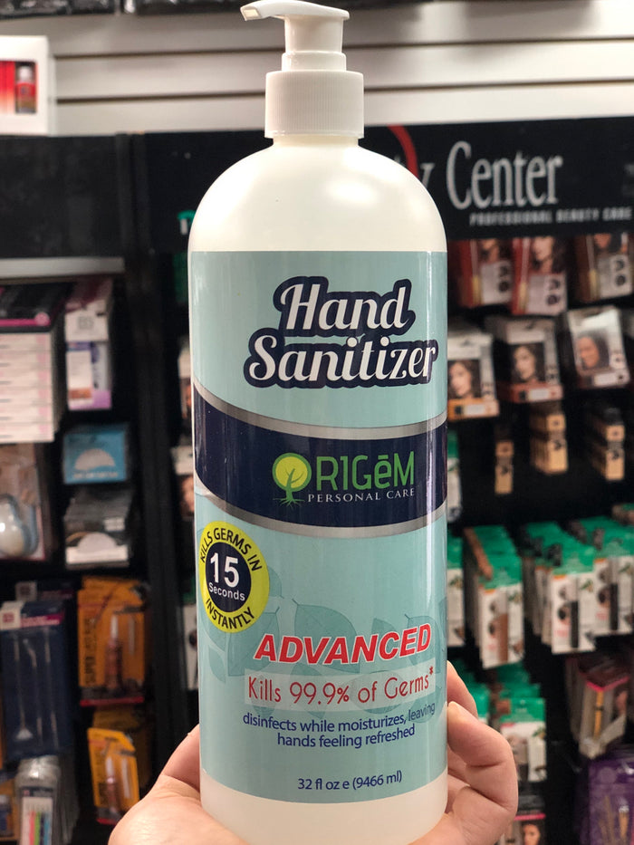 Origem Hand Sanitizer - 2oz, 8oz, 32 oz (3 Sizes) - Palms Fashion Inc.