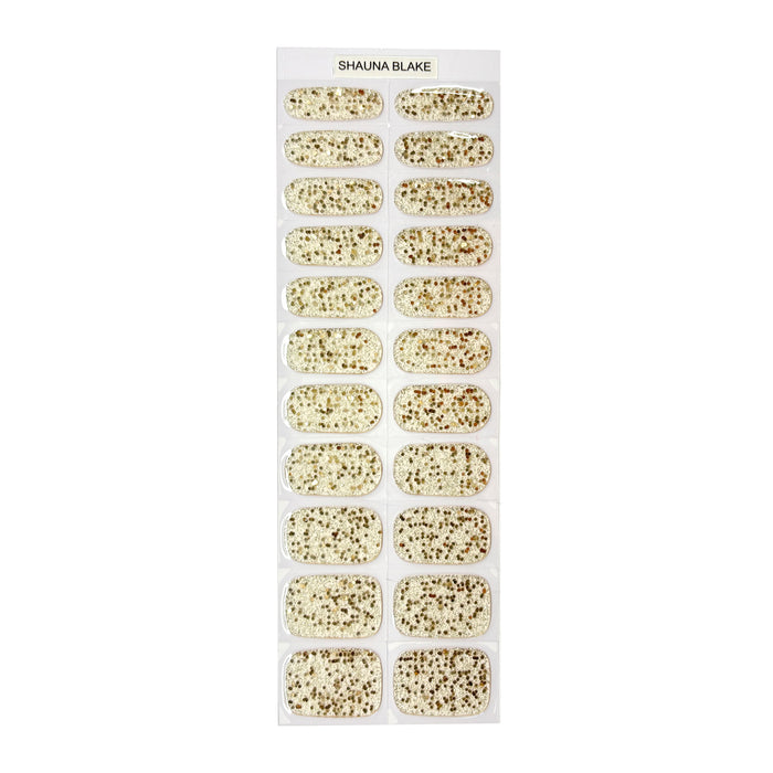 Pop the Champagne No Light Gel Nail Wraps (NLG)