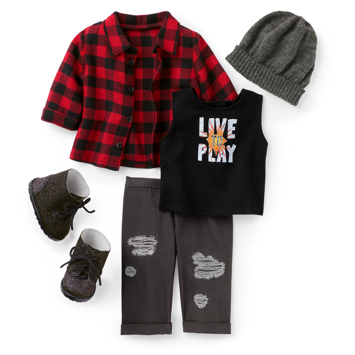 Relaxed to the Max Outfit for 18-inch Dolls