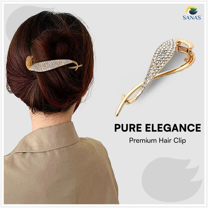 Rhinestone hair accessory for women