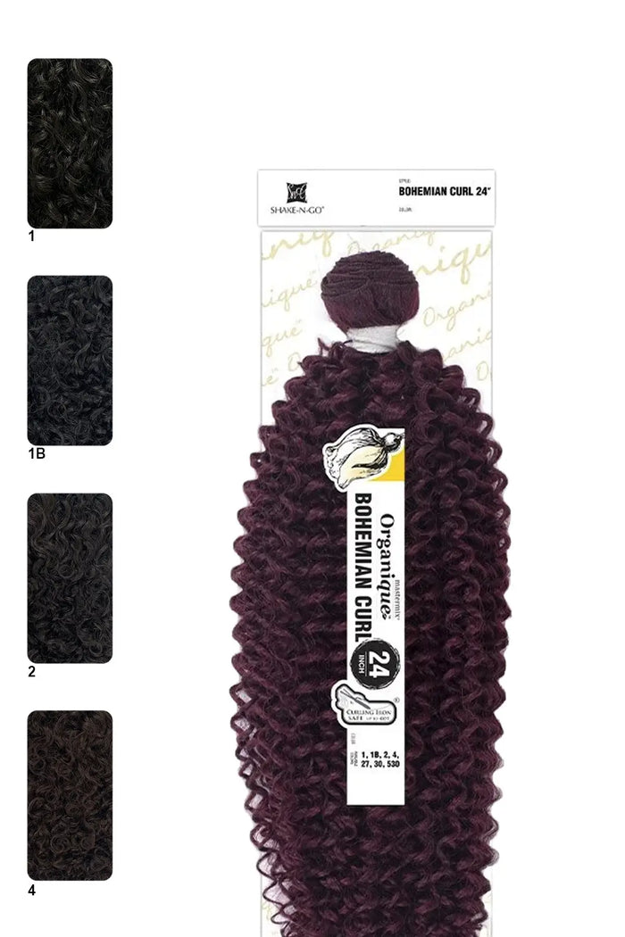 SHAKE N GO ORGANIQUE BOHEMIAN CURL 24" SHAKE N GO