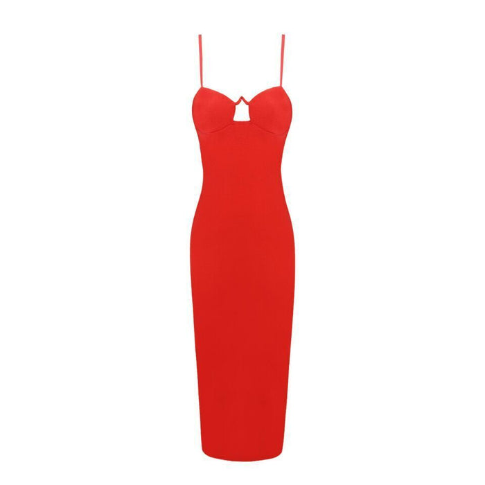 Sling Back Slim Dress
