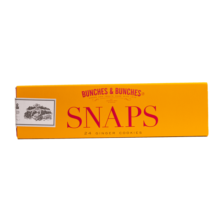 Snaps Gingersnap Cookies Treat Caffe Luxxe Snaps Box (24 Cookies)