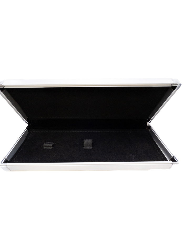 Sparkle Silver Hardshell Scissor Case