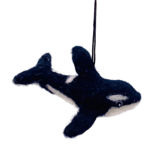 SPECTACLED BEAR CONSERVATION Ornament - Orca