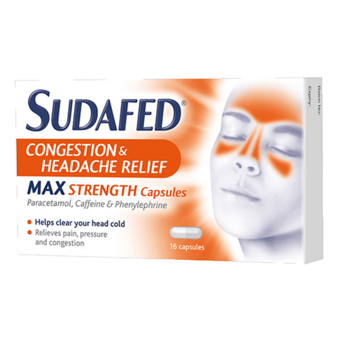 Congestion Headache Maximum Strength Capsules