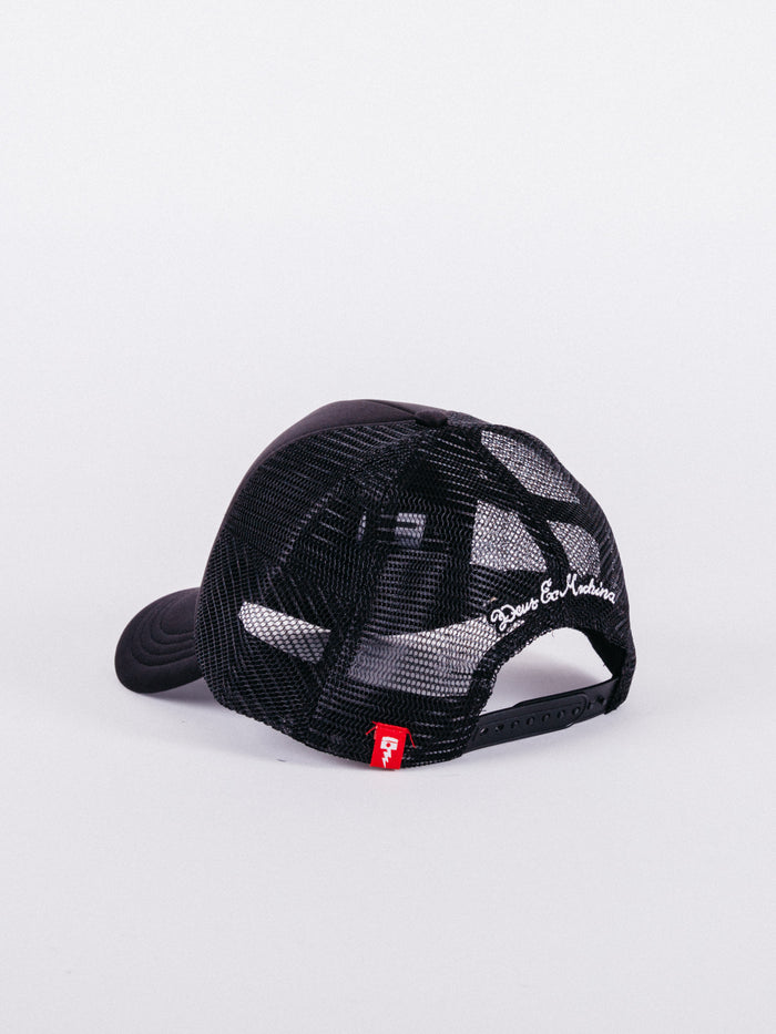 Tokyo Address Trucker Black - La Tienda de las Gorras