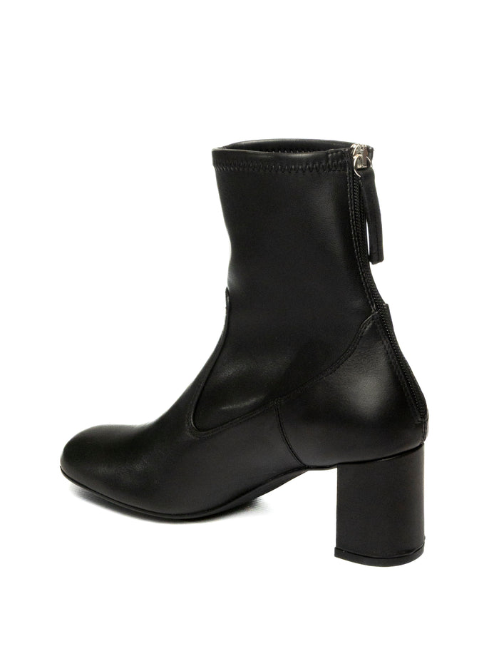 UNISA Tronchetto pelle nero MARVY PELLE-BLACK