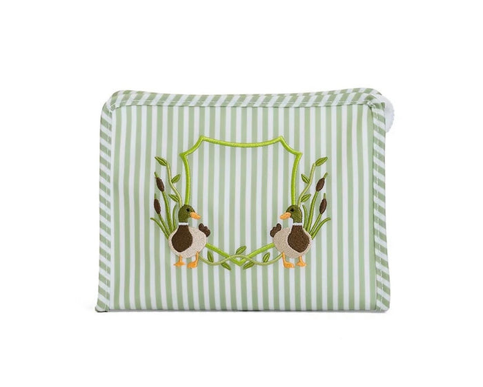 TRVL Roadie Medium Zip Pouch - Pimlico Duck Sage
