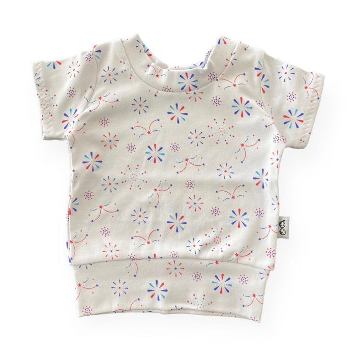 USA Fireworks Summer Lounge Top