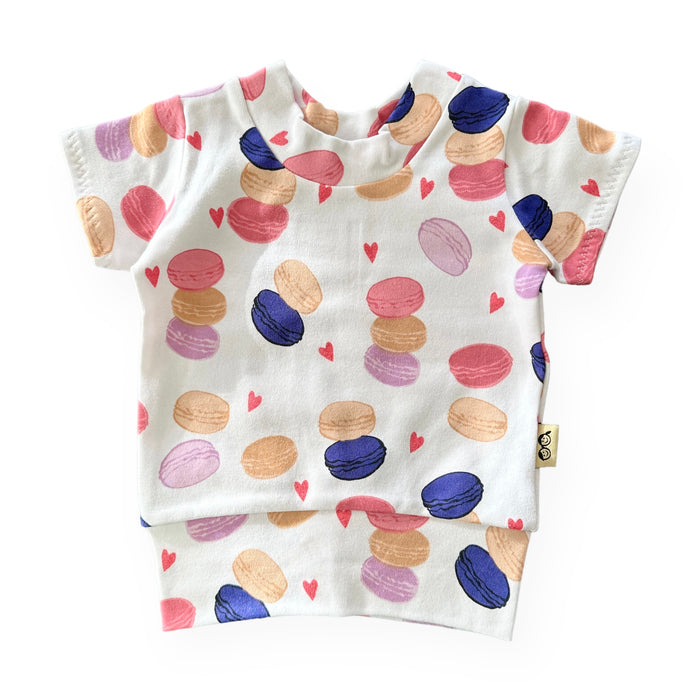 Valentine's Macarons Summer Lounge Top