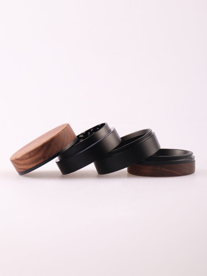 Walnut Black Grinder 63mm 4pc | Black-Image 4