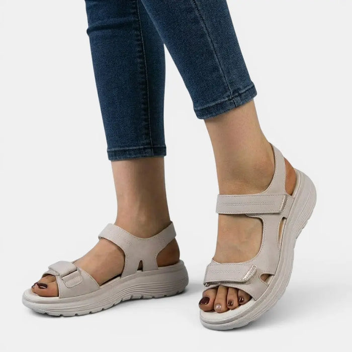 Women's adjustable synthetic orthopedic sandals from LondonLaneStore, featuring cushioned soles and summer-ready comfort.