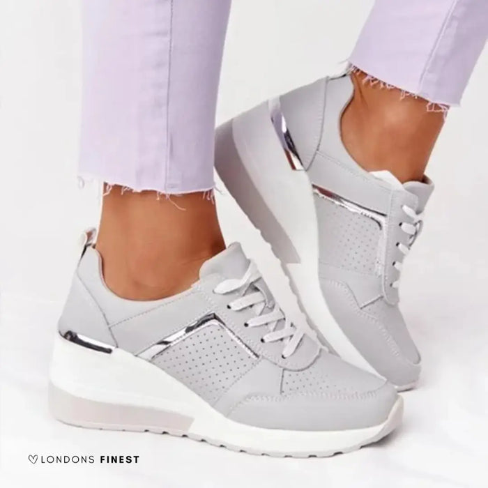 Women’s breathable fabric orthopedic shoes by LondonLaneStore featuring ergonomic support and comfortable, supportive footwear design.