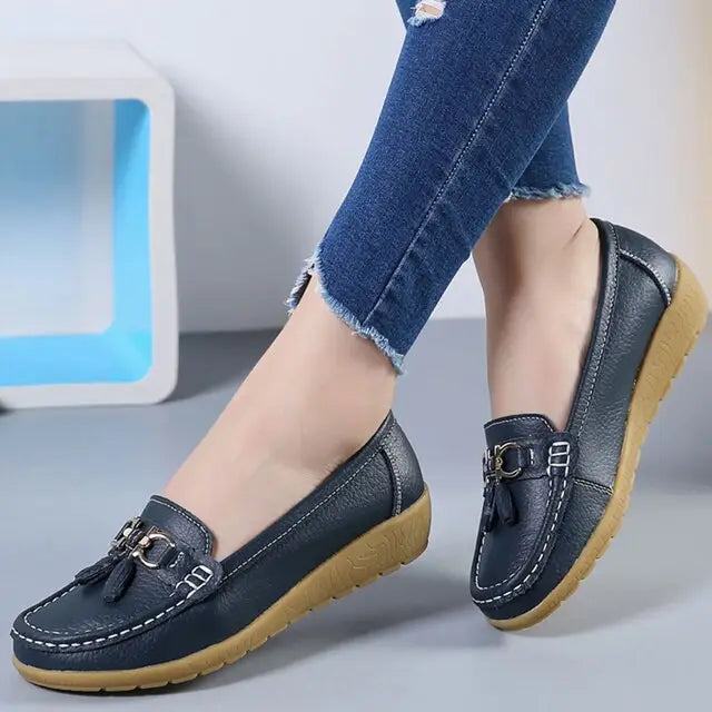 Women's synthetic orthopedic casual shoes, stylish flat sneakers from LondonLaneStore designed for comfort and everyday wear.