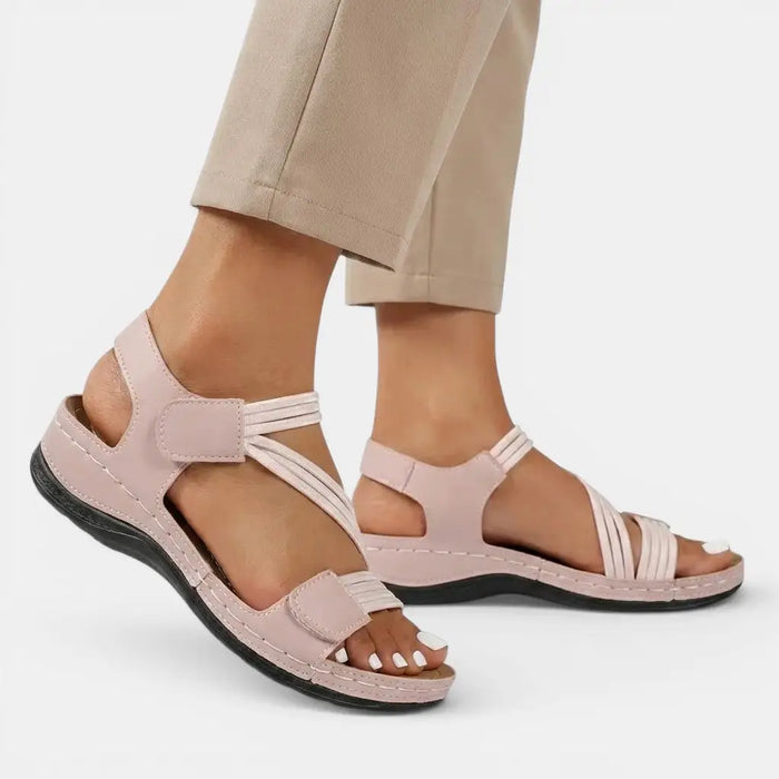 Women's lightweight orthopedic casual sandals by LondonLaneStore, featuring comfortable, flexible summer footwear with open-toe design.
