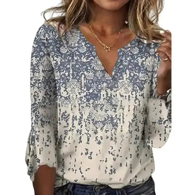 Women’s silk cotton blouse from LondonLaneStore, stylish loose-fit summer top with flowy fabric and elegant design.