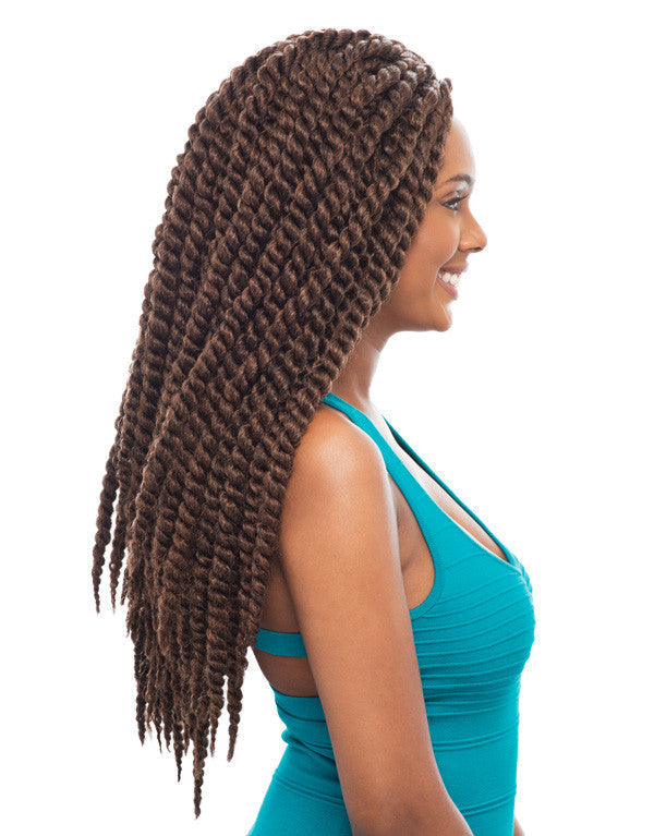 2X HAVANA MAMBO TWIST Crochet Braid 24" by JANET COLLECTION