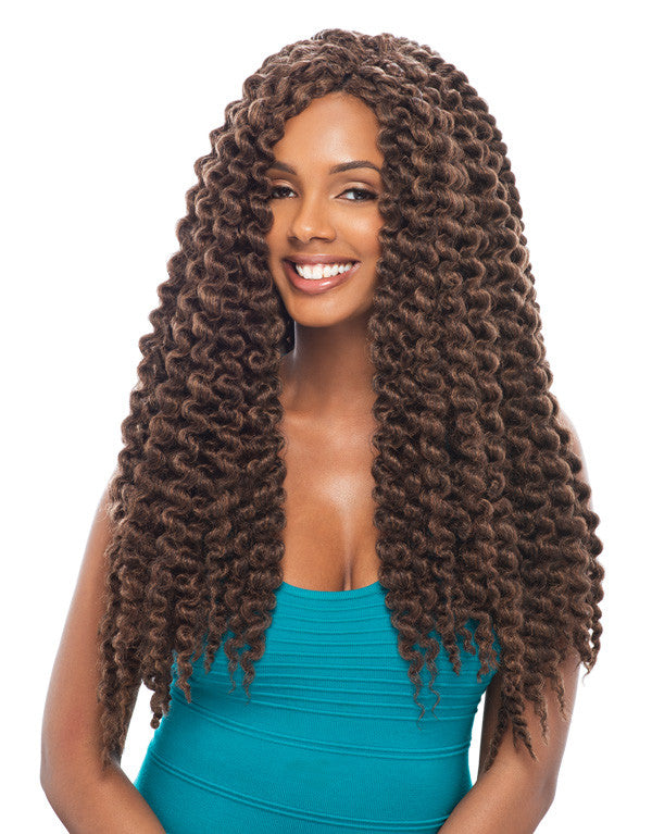 2X HAVANA MAMBO TWIST Crochet Braid 24" by JANET COLLECTION