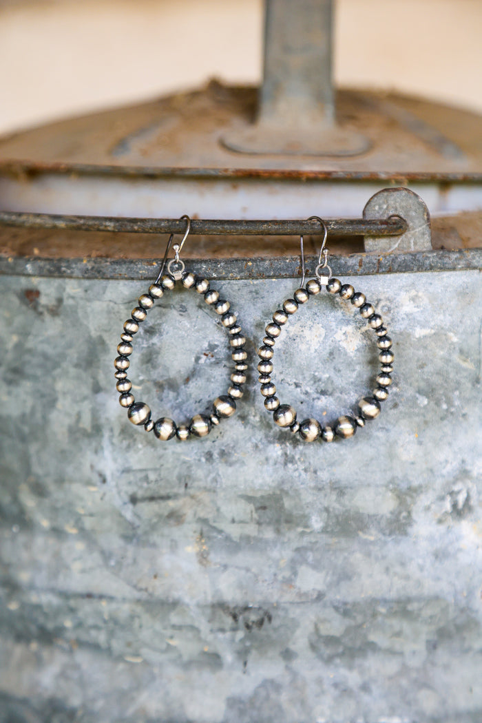 4MM & 6MM Pearl Hoop Earring
