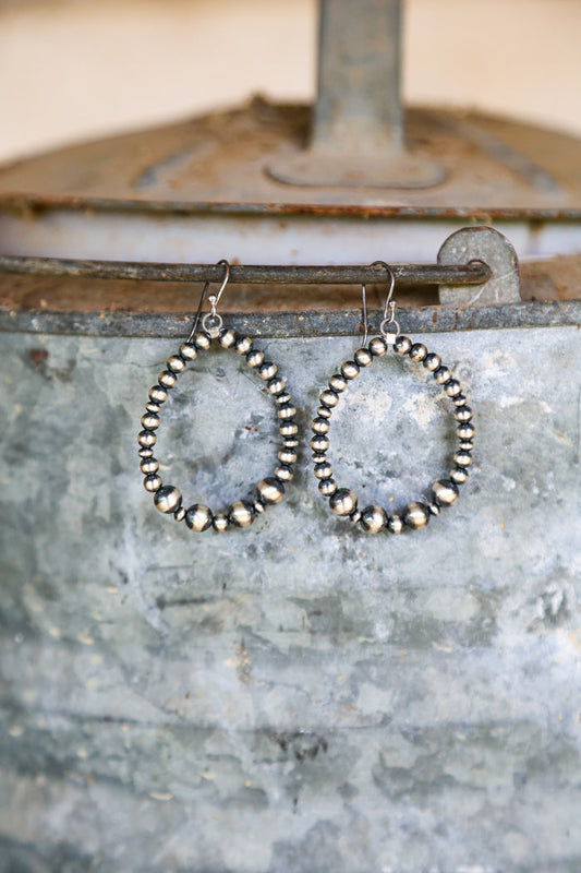 4MM & 6MM Pearl Hoop Earring