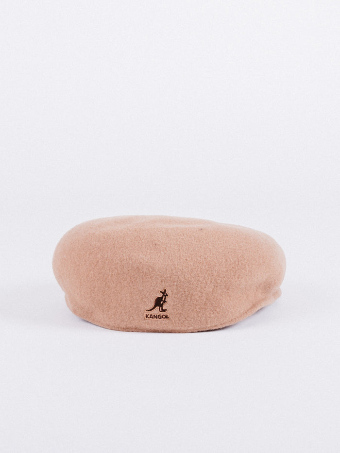 boina kangol 504 Cap Camel visera dura lana beige canguro