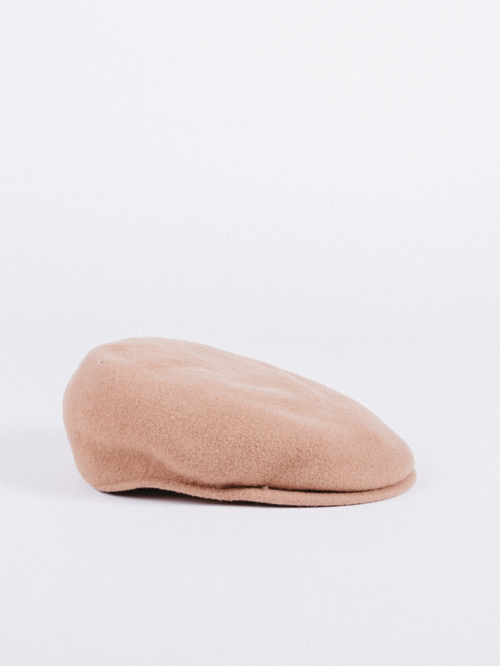 boina kangol 504 Cap Camel visera dura lana beige canguro