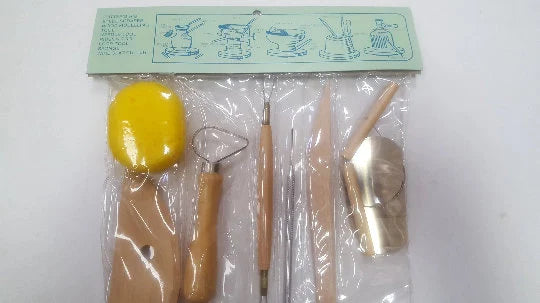 8 Pcs Starter Kit Pottery Tools Set
