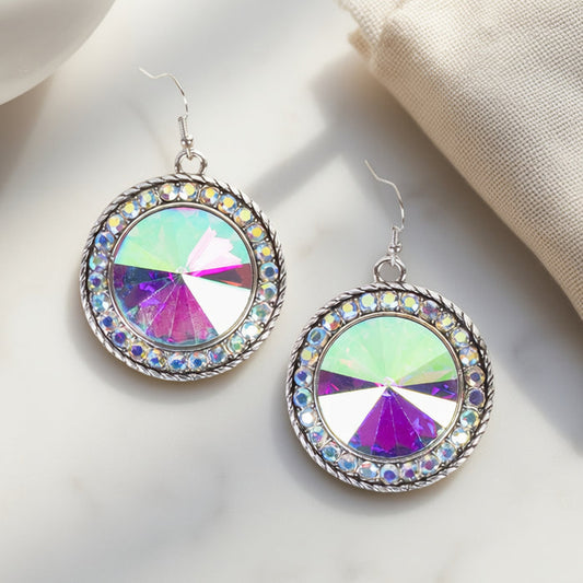 93626 - Crystal Earrings - AB