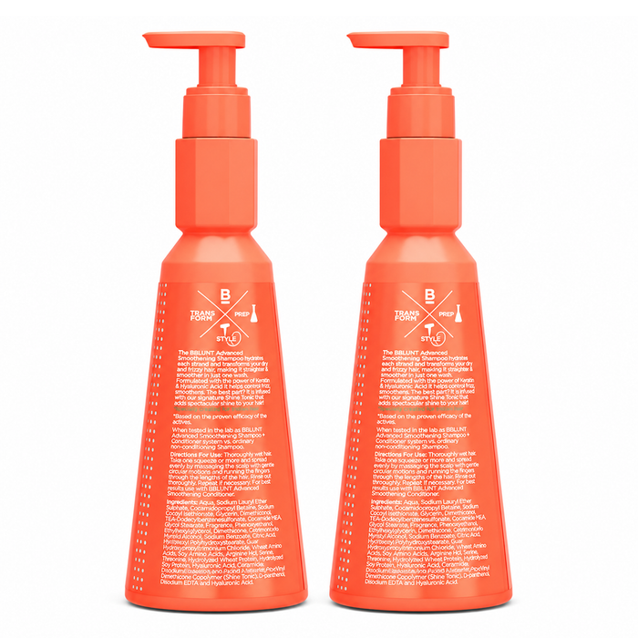 Advanced Smoothening Shampoo with Keratin & Hyaluronic Acid - 300ml(Pack of 2)